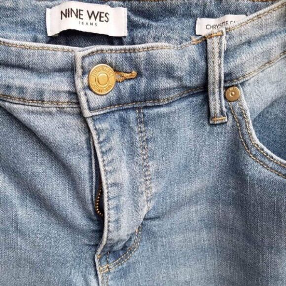 Nine West Chrystie  Jean Capris size 10 - Picture 4 of 7